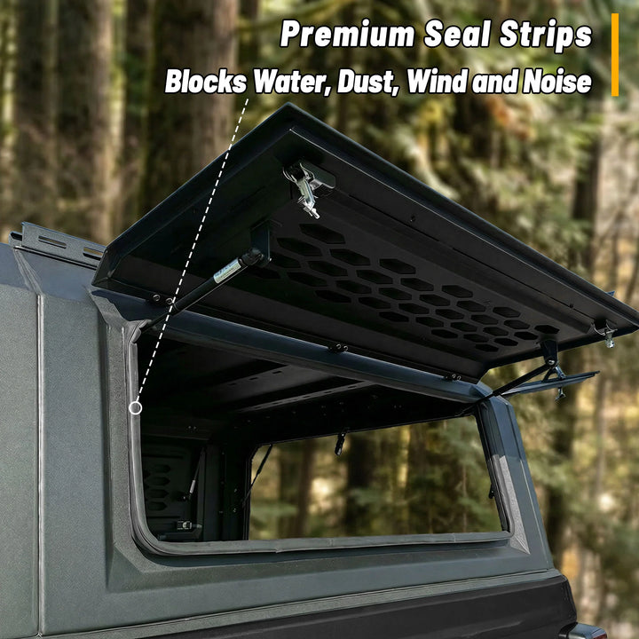 OPENROAD Aluminum Truck Cap foR Tundra (2022+) – 5.5ft Bed