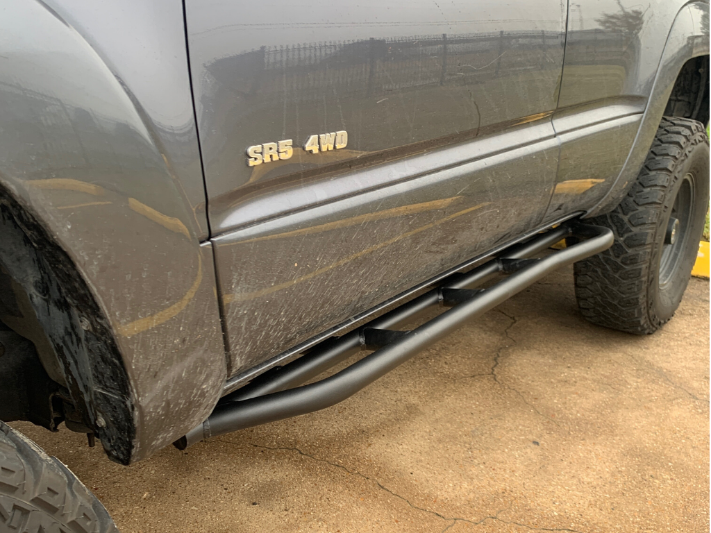 Cali Raised LED Trail Edition Bolt On Rock Sliders For 4Runner (2003-2009)