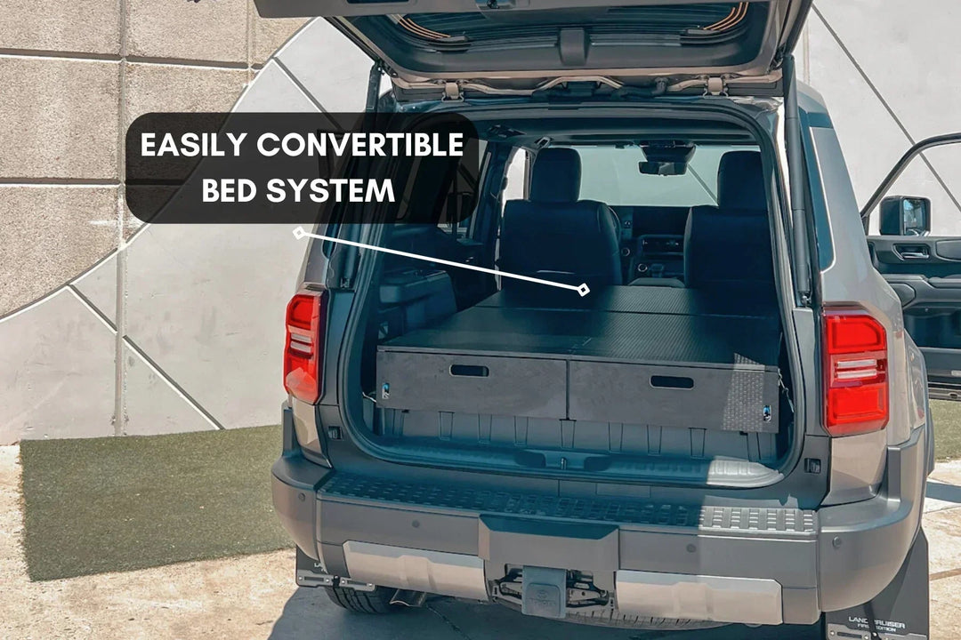 Land Cruiser 250 | Dual Drawer Storage System & Bed Platform | Toyota 2024+ LC250