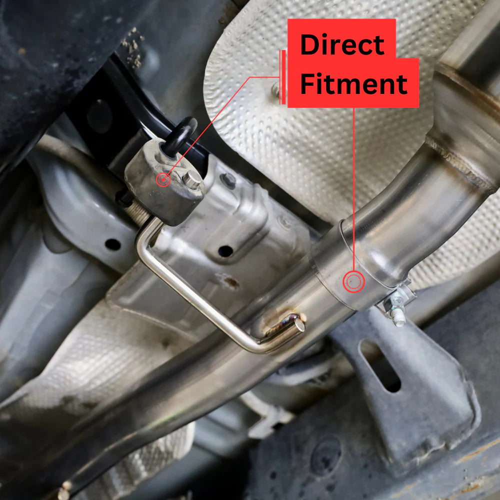 Carven Exhaust High Clearance Dump Exit Exhaust System for 4Runner (2003-2024)