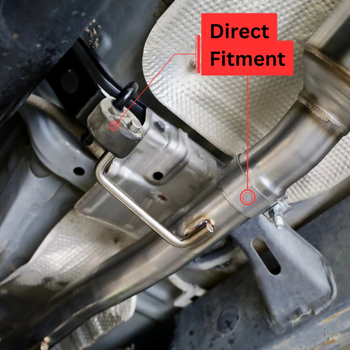 Carven Exhaust High Clearance Dump Exit Exhaust System for 4Runner (2003-2024)