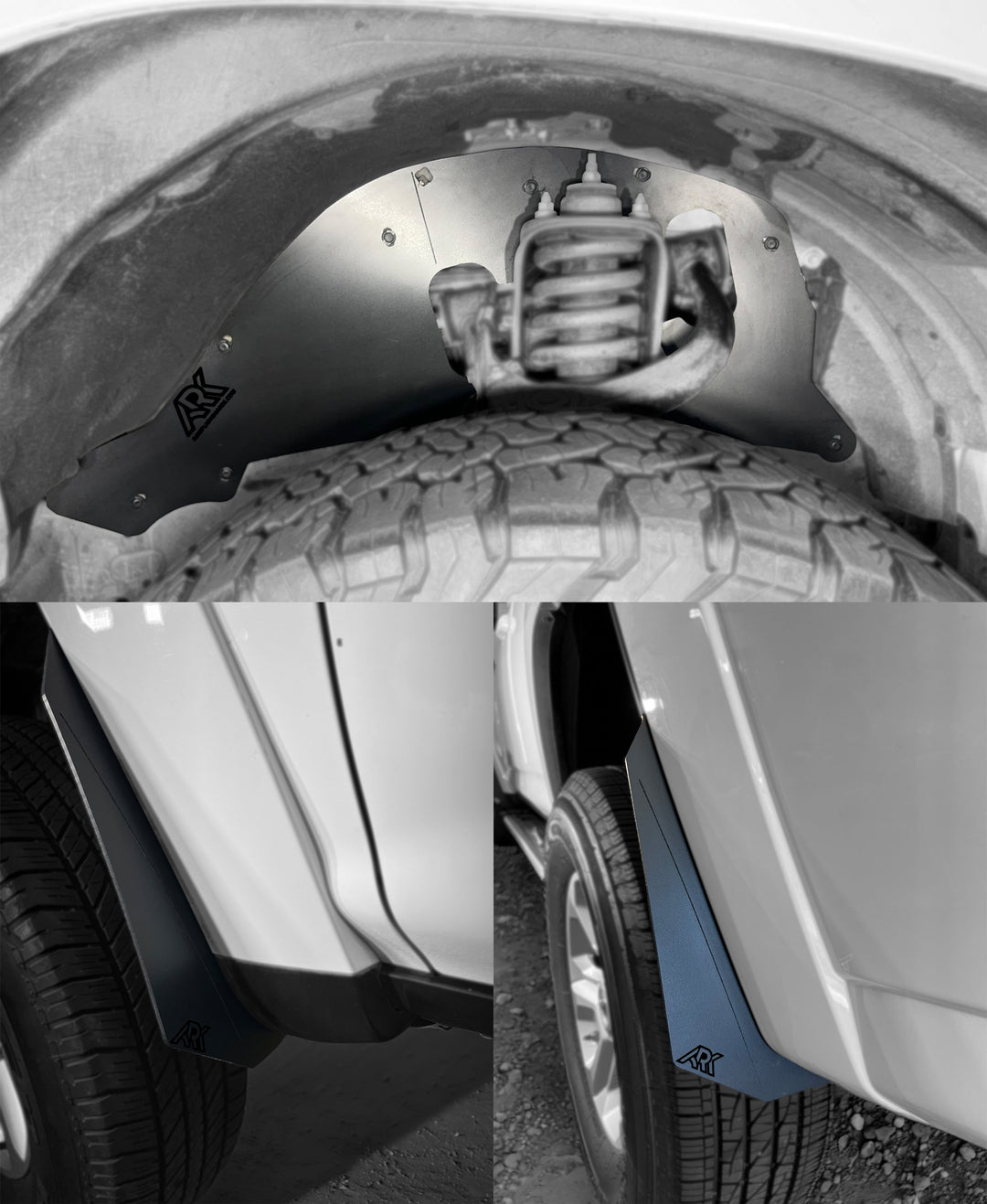 Ark Splash Guards TriXpoly Splash Guards, Mud Flap & Micro Deletes for 4Runner (2010-2024)