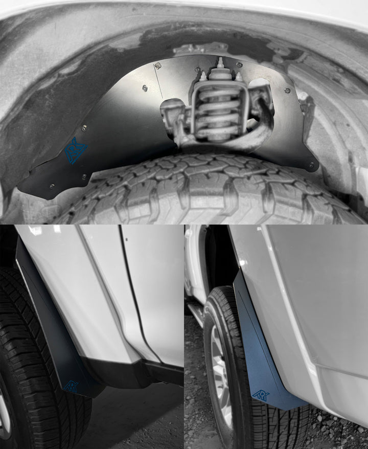 Ark Splash Guards TriXpoly Splash Guards, Mud Flap & Micro Deletes for 4Runner (2010-2024)