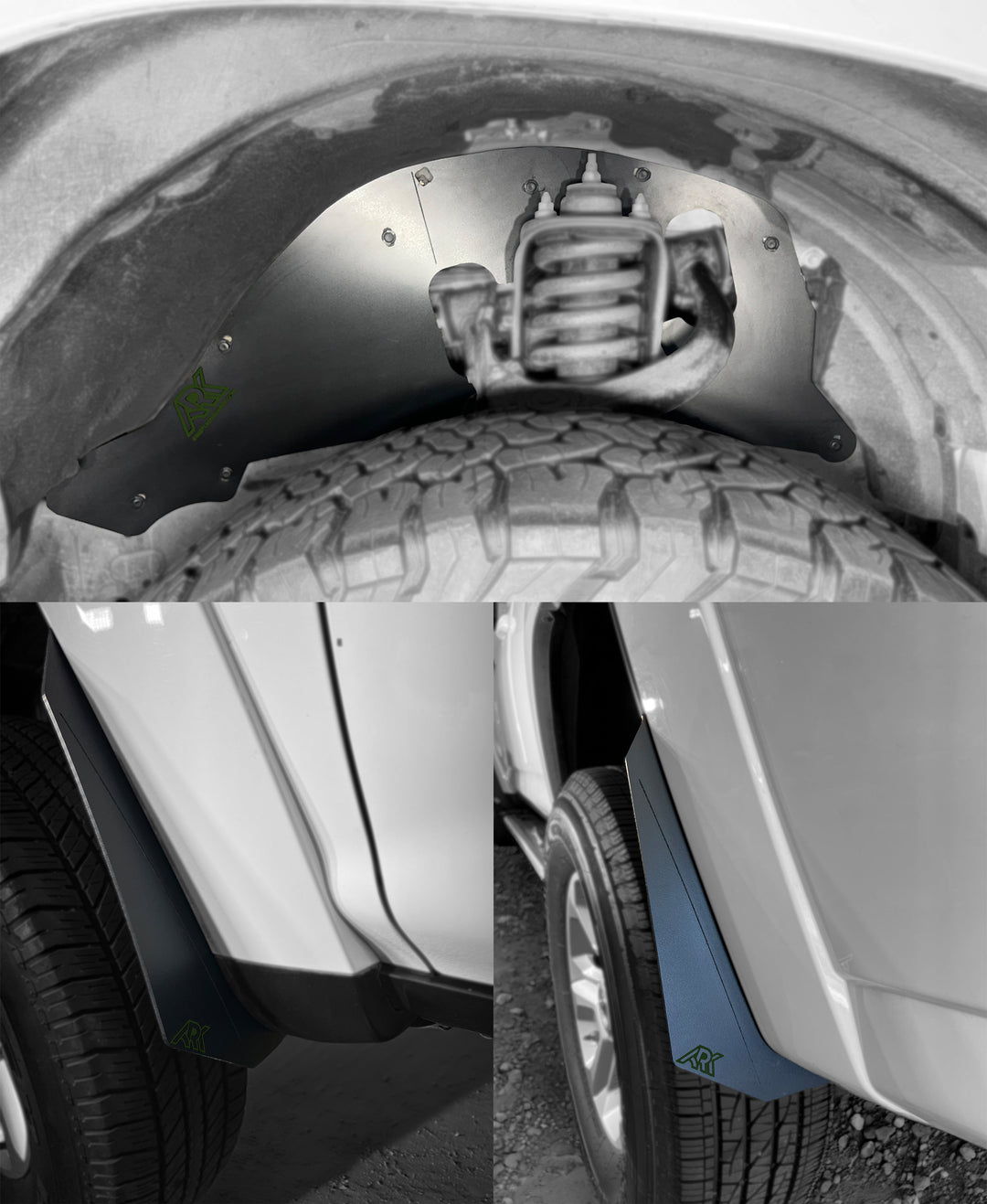 Ark Splash Guards TriXpoly Splash Guards, Mud Flap & Micro Deletes for 4Runner (2010-2024)