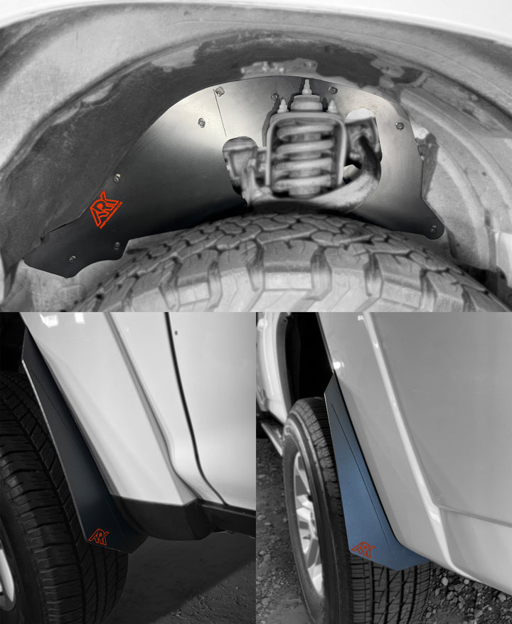 Ark Splash Guards TriXpoly Splash Guards, Mud Flap & Micro Deletes for 4Runner (2010-2024)