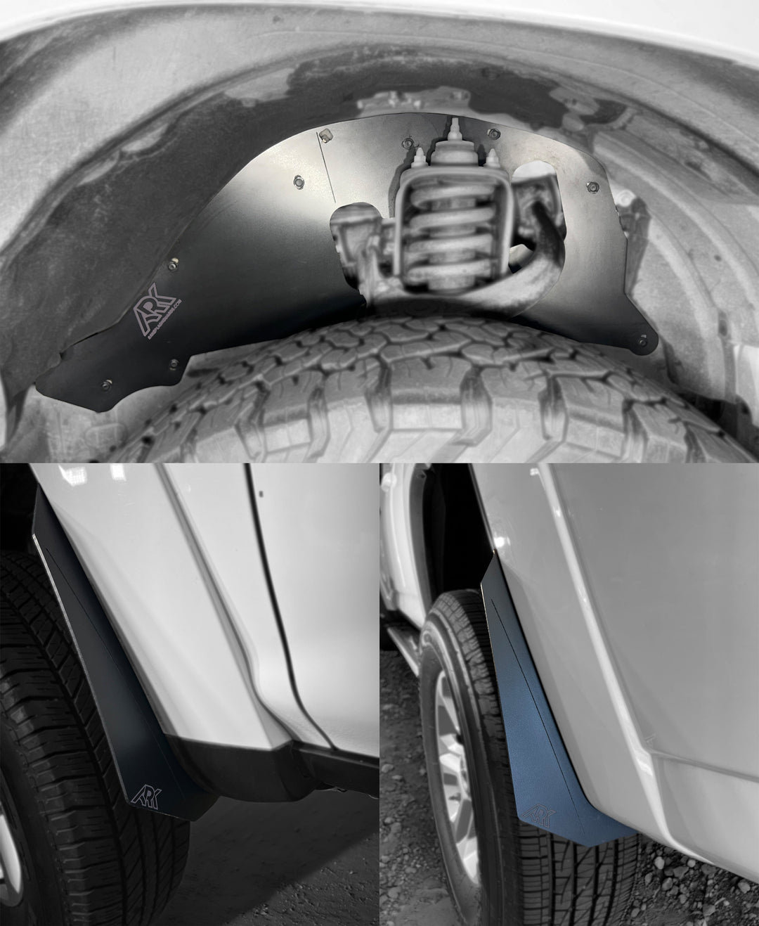 Ark Splash Guards TriXpoly Splash Guards, Mud Flap & Micro Deletes for 4Runner (2010-2024)