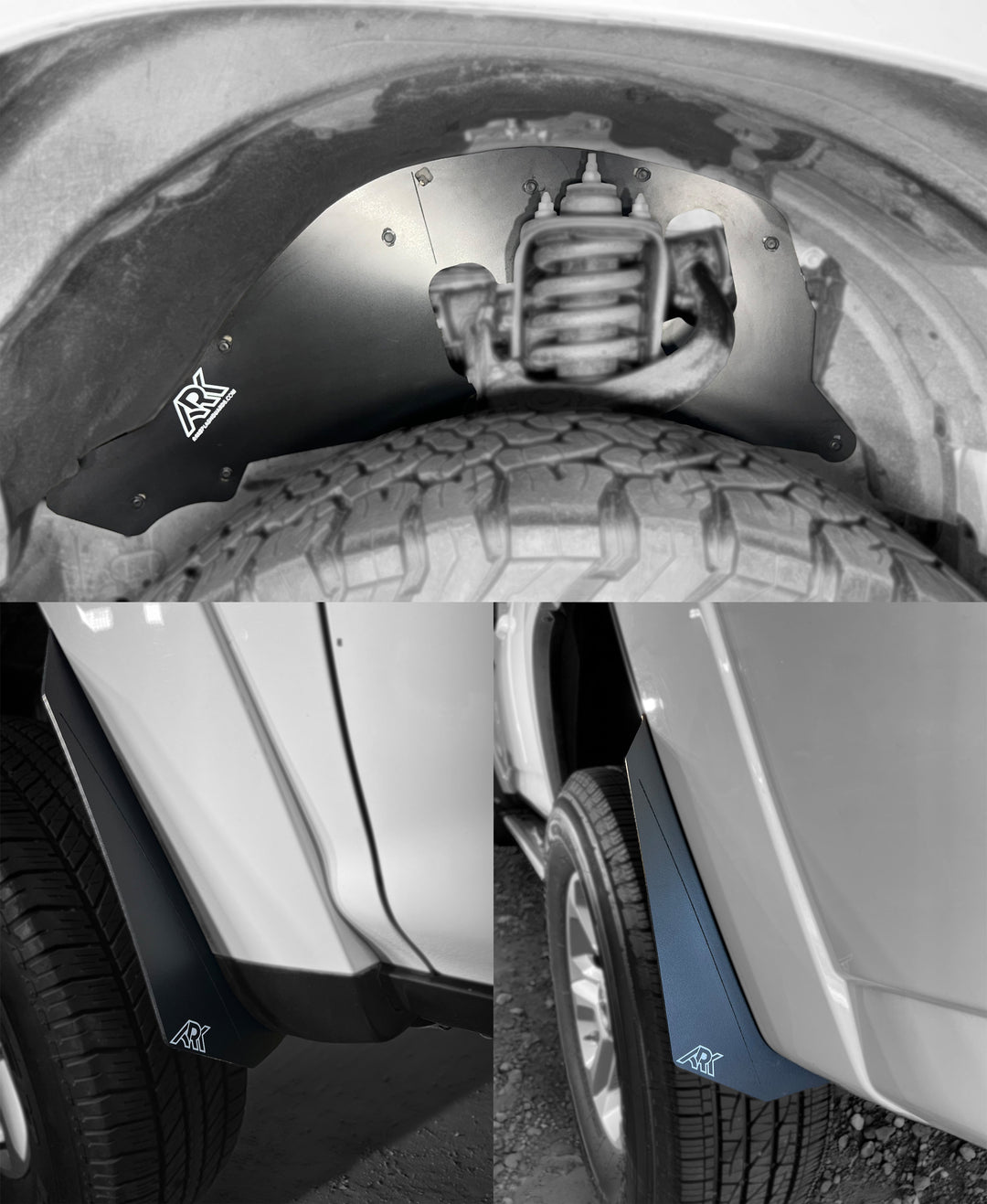 Ark Splash Guards TriXpoly Splash Guards, Mud Flap & Micro Deletes for 4Runner (2010-2024)