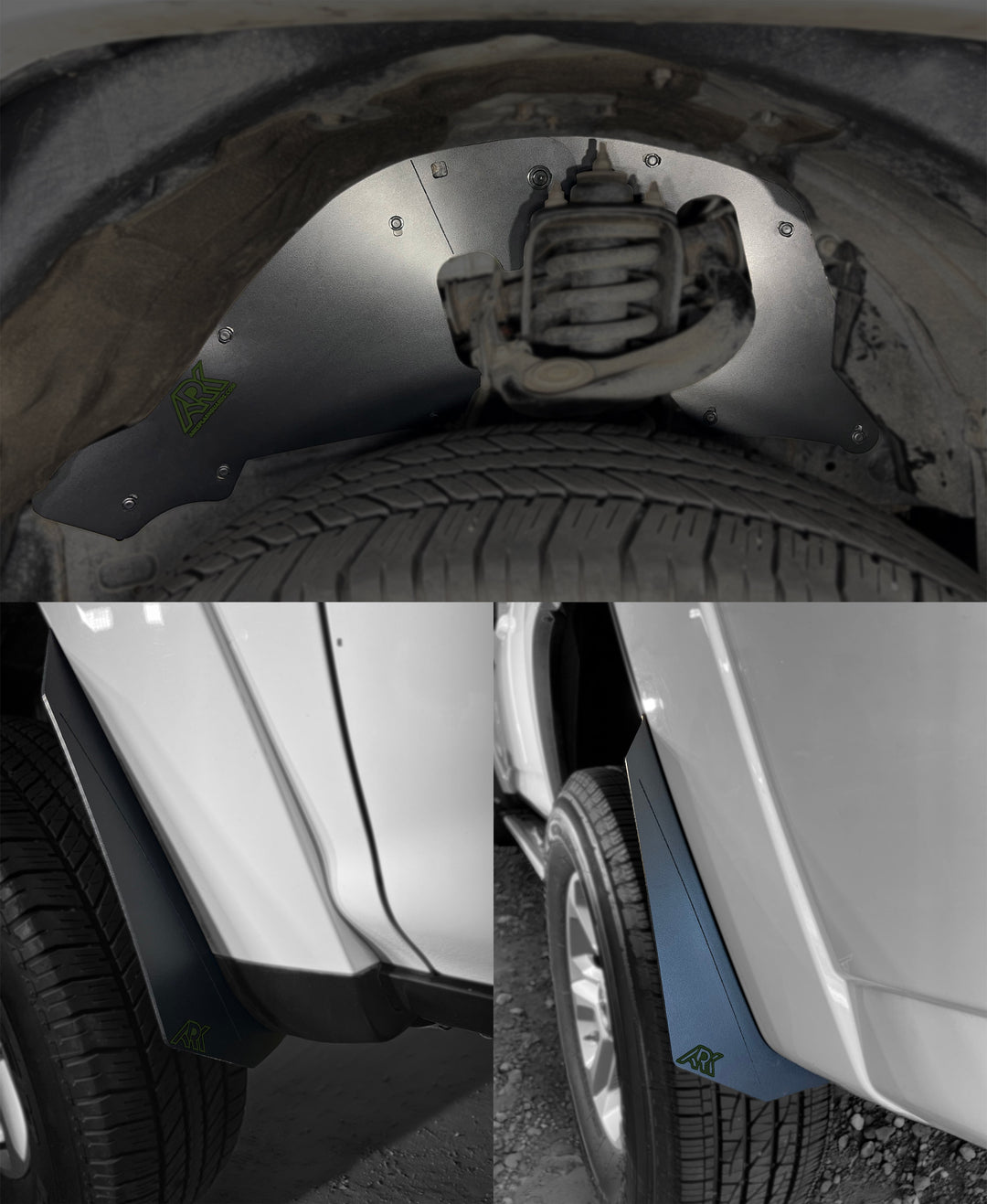 Ark Splash Guards TriXpoly Splash Guards, Mud Flap & Micro Deletes for 4Runner (2010-2024)