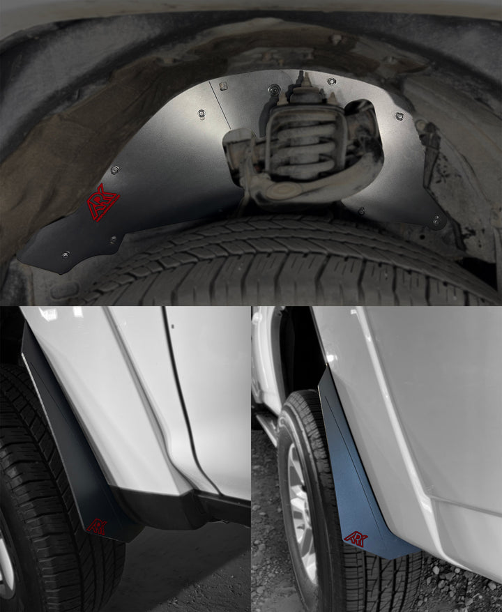 Ark Splash Guards TriXpoly Splash Guards, Mud Flap & Micro Deletes for 4Runner (2010-2024)