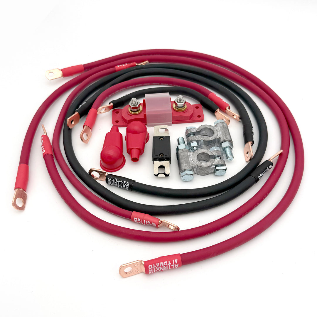 Big7Kits Battery Cable Kit for 4Runner (1990-1995)