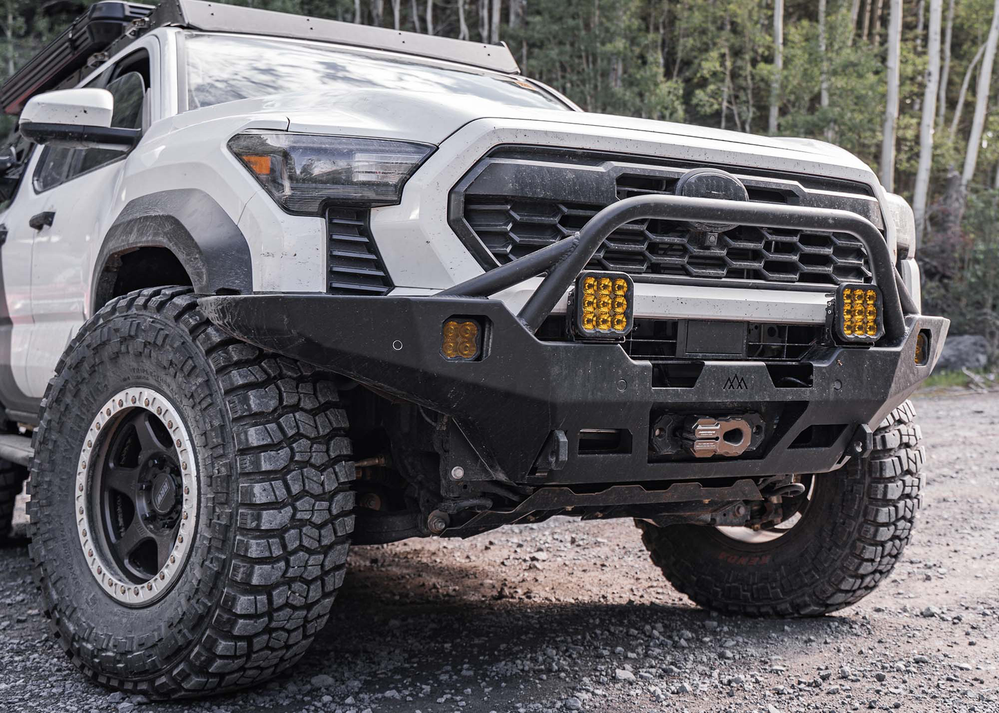 Backwoods Adventure Mods Hi-Lite Overland  Front Bumper [Prerunner Bull Bar] for Tacoma (2024+)