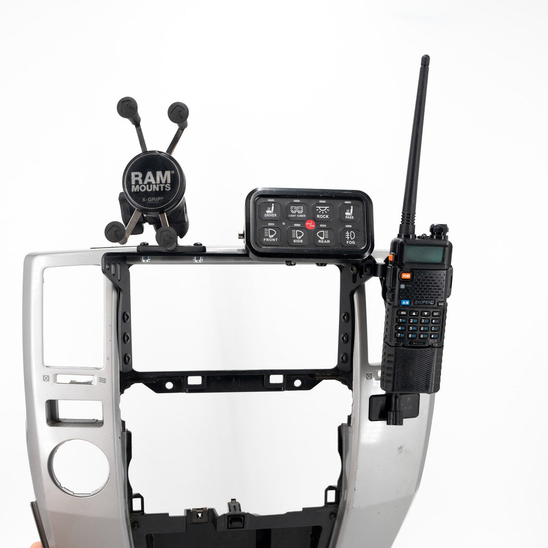 TEQ Offroad Center Console Modular Accessory Dash Mount (MAM) for 4Runner (2003-2009)