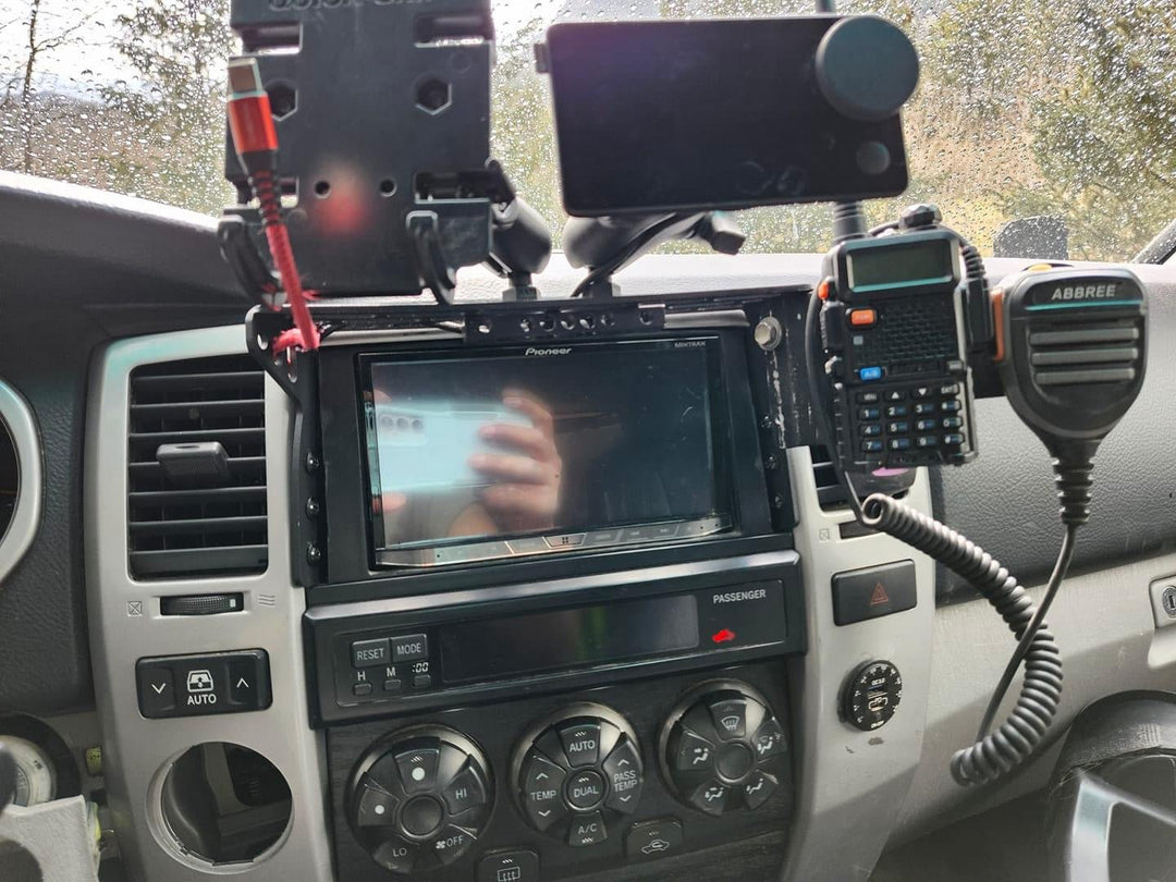 TEQ Offroad Center Console Modular Accessory Dash Mount (MAM) for 4Runner (2003-2009)