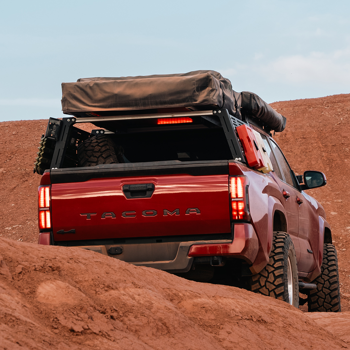 Cali Raised LED Overland Bed Rack For Tacoma (2024+)