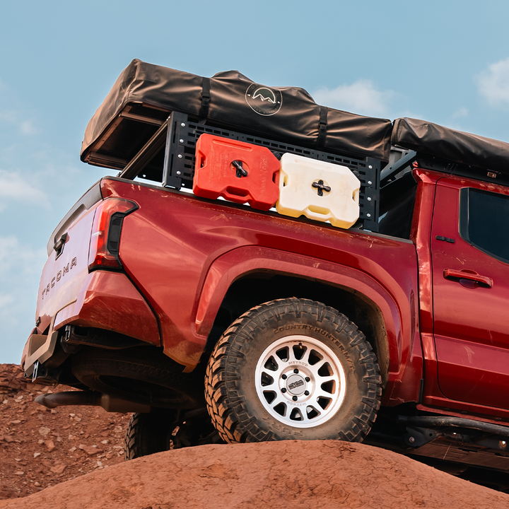 Cali Raised LED Overland Bed Rack For Tacoma (2024+)