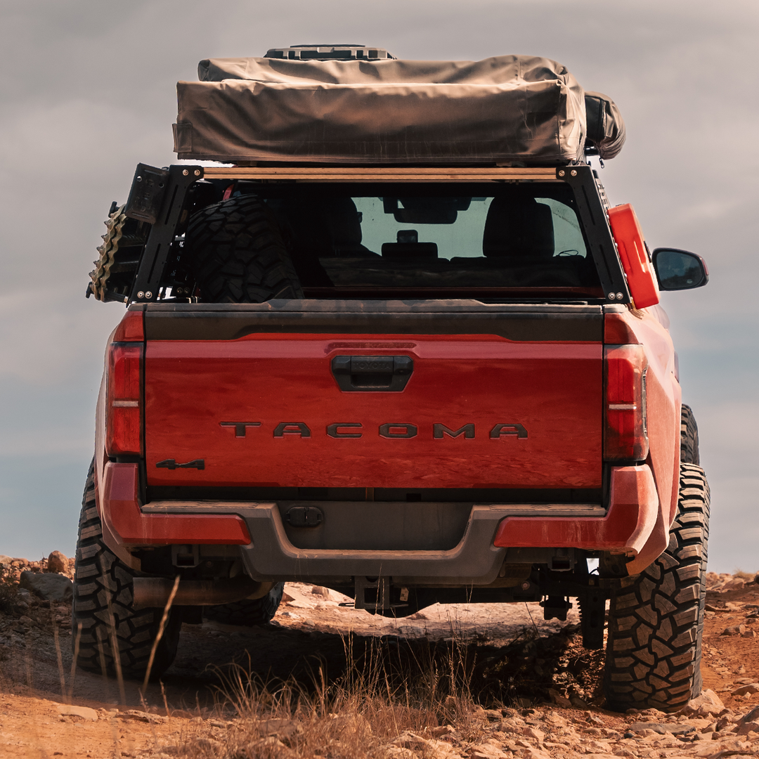 Cali Raised LED Overland Bed Rack For Tacoma (2024+)