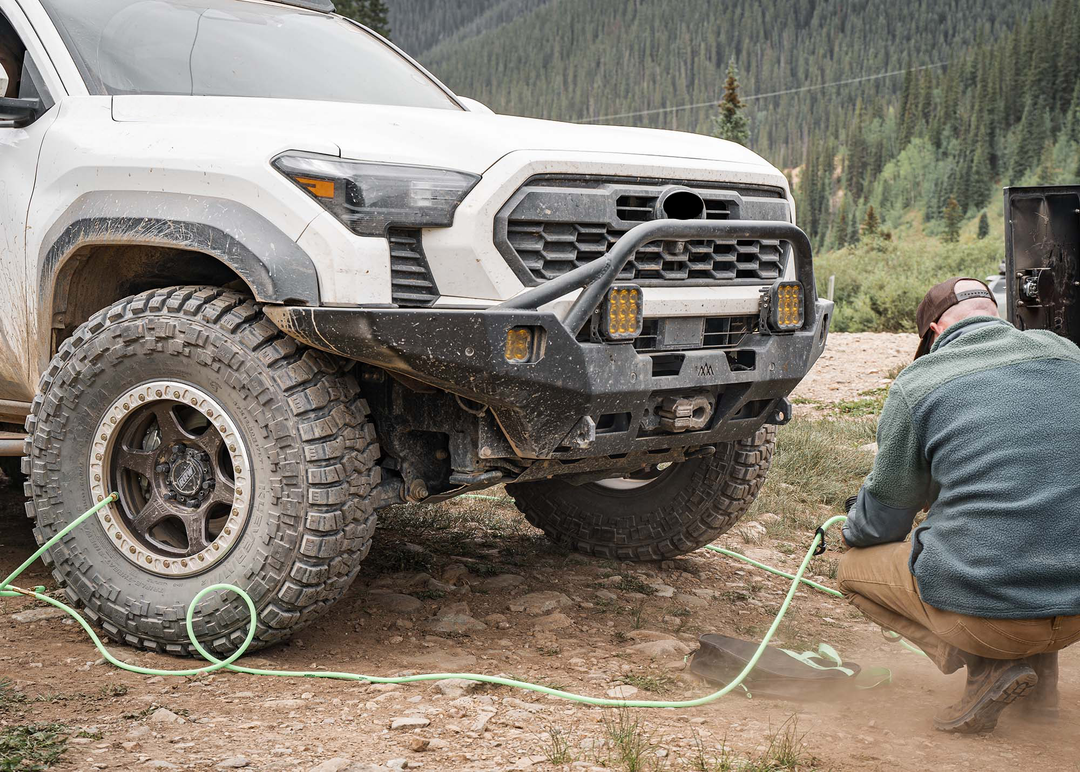 Backwoods Adventure Mods Hi-Lite Overland  Front Bumper [Prerunner Bull Bar] for Tacoma (2024+)