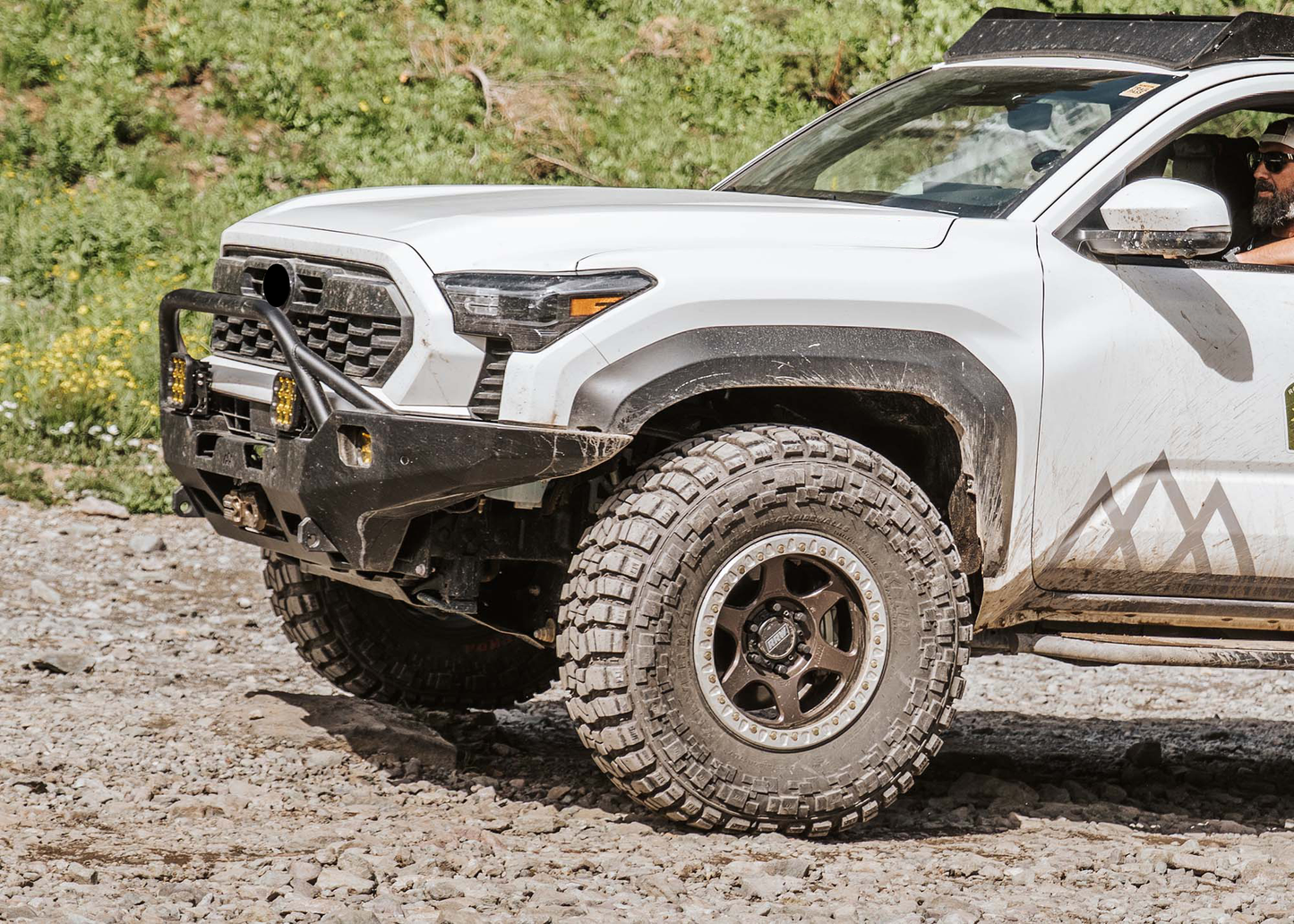 Backwoods Adventure Mods Hi-Lite Overland  Front Bumper [Prerunner Bull Bar] for Tacoma (2024+)