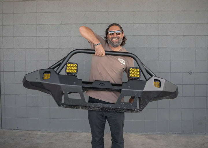 Hi-Lite Overland Toyota Tacoma Front Bumper 4th Gen (2024-2026) [Prerunner Bull Bar]