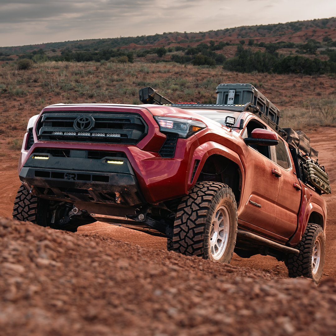Cali Raised Step Edition Rock Sliders For Tacoma (2024+)