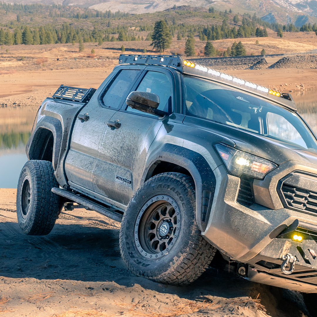 Cali Raised Step Edition Rock Sliders For Tacoma (2024+)