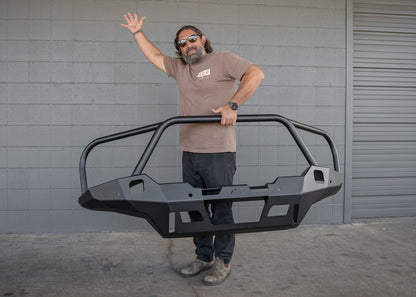 Backwoods Adventure Mods Hi-Lite Overland Front Bumper [Bull Bar] for Tacoma (2024+)