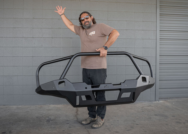 Backwoods Adventure Mods Hi-Lite Overland Front Bumper [Bull Bar] for Tacoma (2024+)