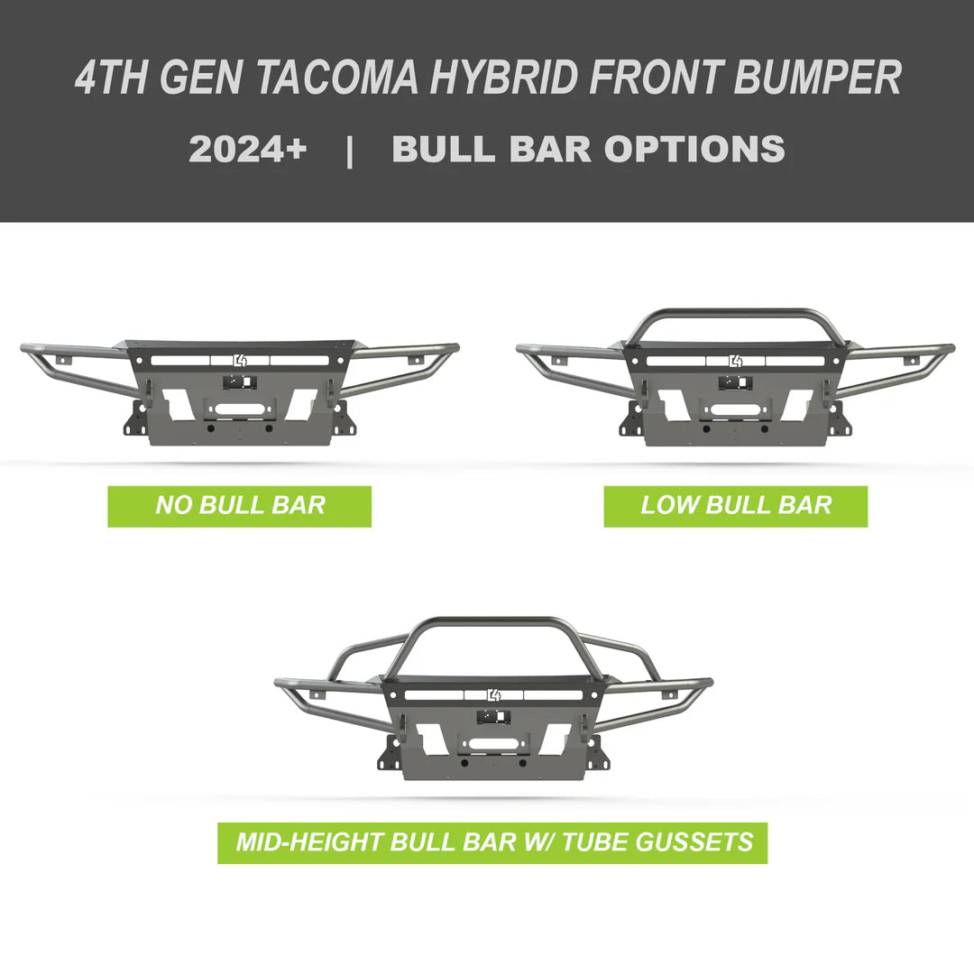 C4 Fabrications Hybrid Front Bumper for Tacoma (2024+)