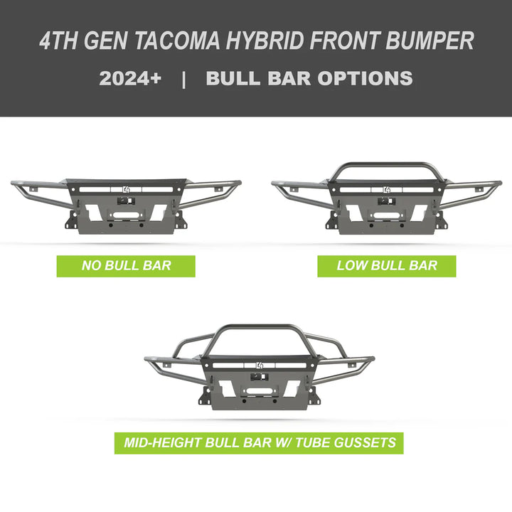 C4 Fabrications Hybrid Front Bumper for Tacoma (2024+)