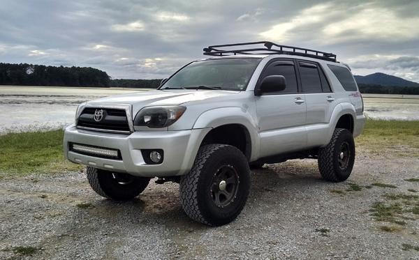 Cali Raised LED 32" Lower Bumper Flush LED Light Bar Kit for 4Runner (2003-2009)