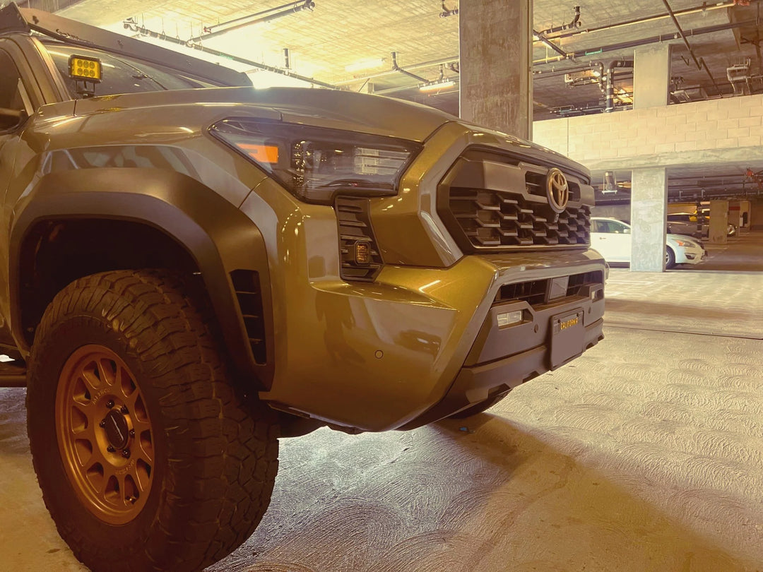 Baja 686 Industries LLC DD SSC1 Led vent cover (Matte Black) + Diode Dynamics SSC1 Sport for Tacoma (2024+)
