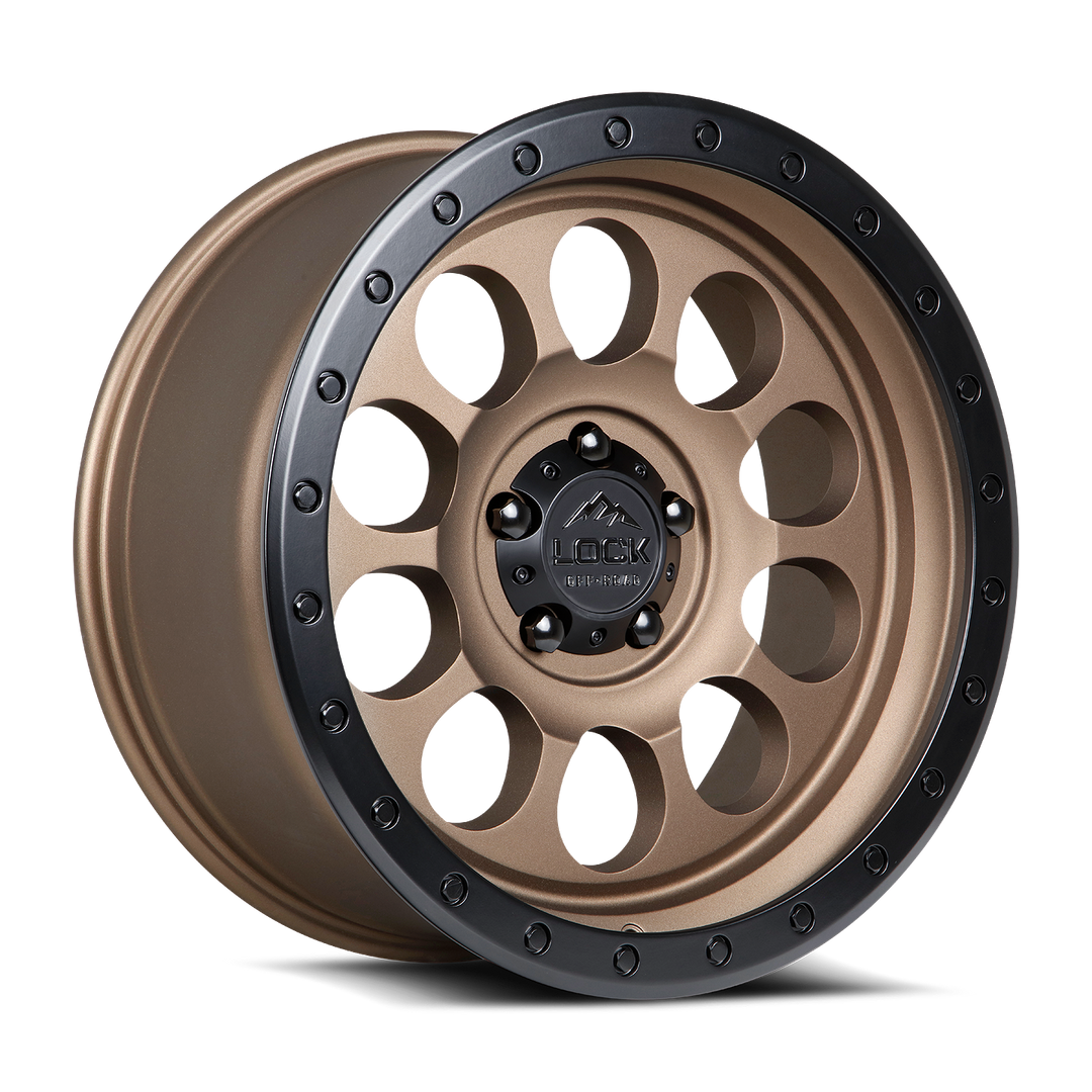 Lock Off-Road Wheels 50CAL- MATTE DESERT BRONZE