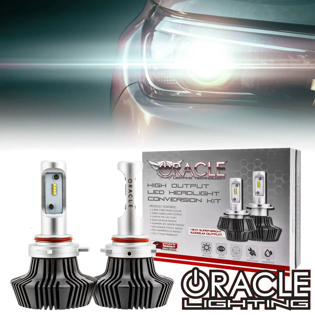 ORACLE Lighting 9012 - 4,000+ Lumen LED Light Bulb Conversion Kit (High Beam)