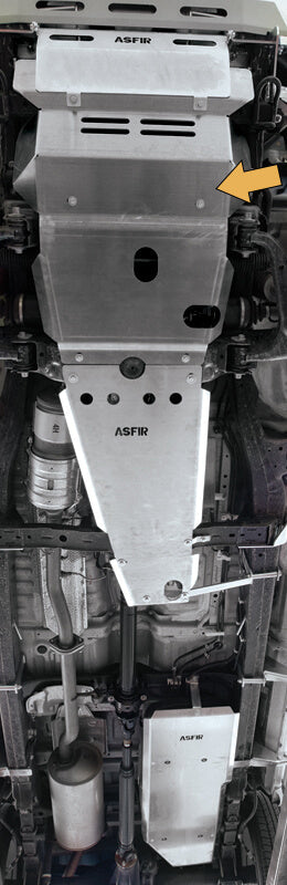 ASFIR 4x4 USA Front Skid Plate for Hilux