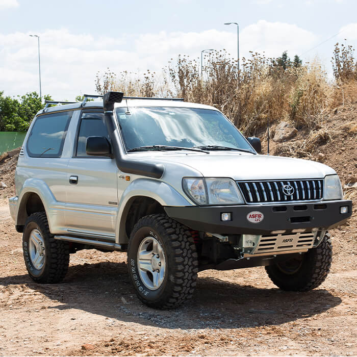 ASFIR 4x4 USA ATL Winch Bumper | with OEM Fender Flares for Toyota Prado
