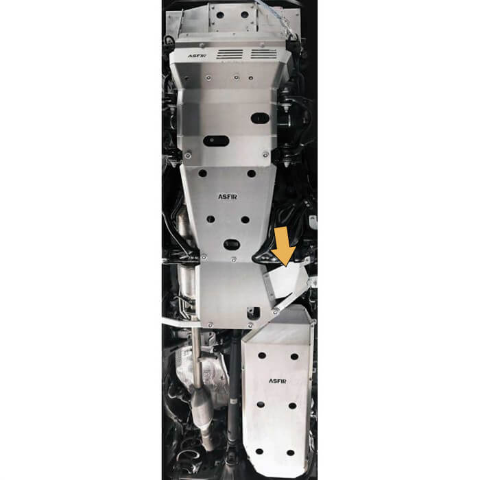 ASFIR 4x4 USA Urea Tank Skid Plate for Land Cruiser 150/155
