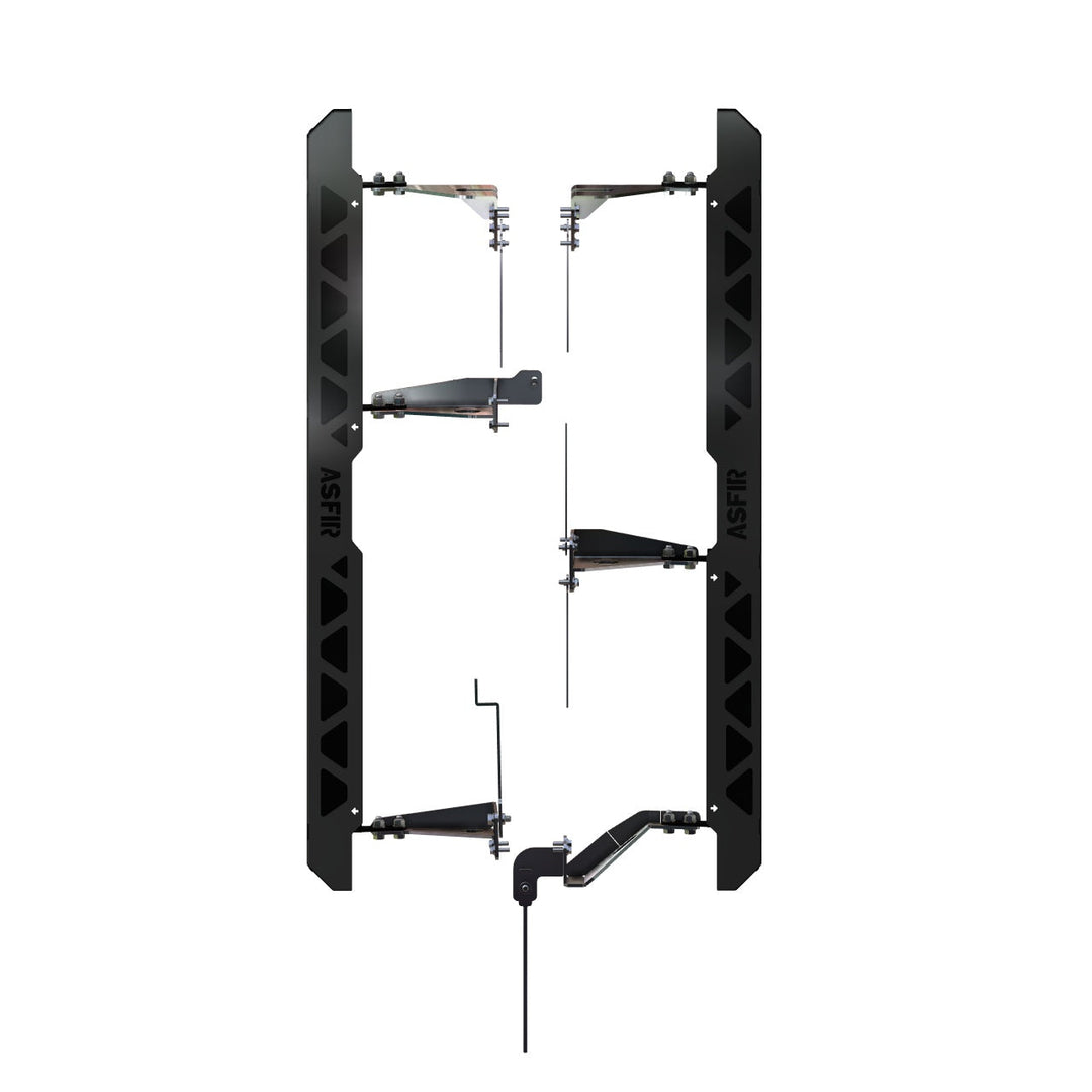 ASFIR 4x4 USA Rock Sliders | without KDSS for Land Cruiser Prado 150