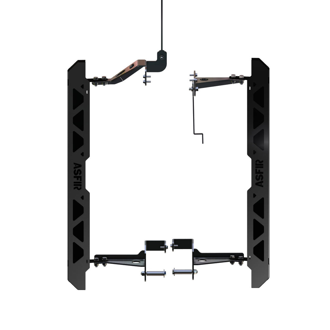 ASFIR 4x4 USA Rock Sliders | Post-Facelift for Land Cruiser Prado 155
