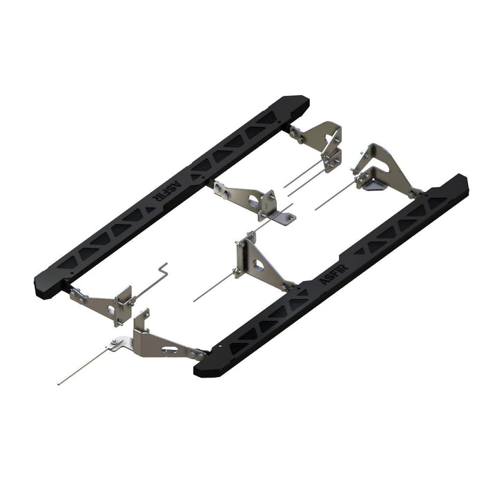 ASFIR 4x4 USA Rock Sliders | with KDSS for Land Cruiser Prado 150