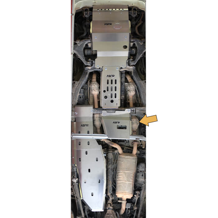 ASFIR 4x4 USA Transfer Case Skid Plate for Land Cruiser 200 & LX570
