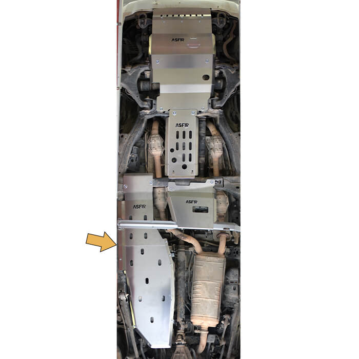 ASFIR 4x4 USA Fuel Tank Skid Plate for Land Cruiser 200 & LX570