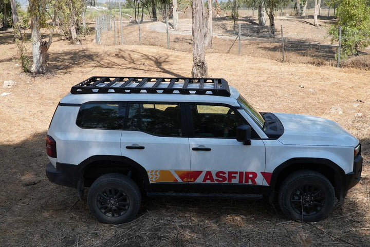 ASFIR 4x4 USA Full Roof Rack, Aluminum, 154 lb Load Land Cruiser 250