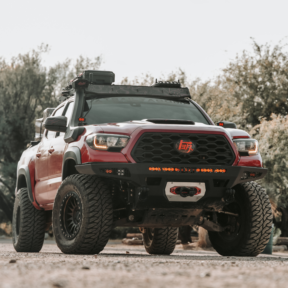 DRT Fabrication Plated Front Bumper for Tacoma (2016-2023)