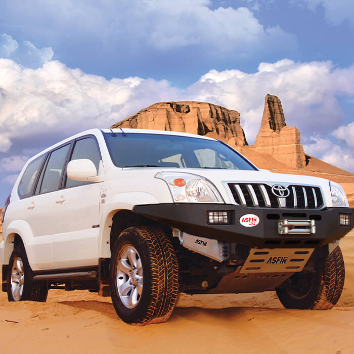 ASFIR 4x4 USA ATL Winch Bumper | with OEM Fender Flares for  Land Cruiser 120/125 - VX, GX470