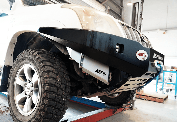 ASFIR 4x4 USA ATL Winch Bumper | with OEM Fender Flares for  Land Cruiser 120/125 - VX, GX470