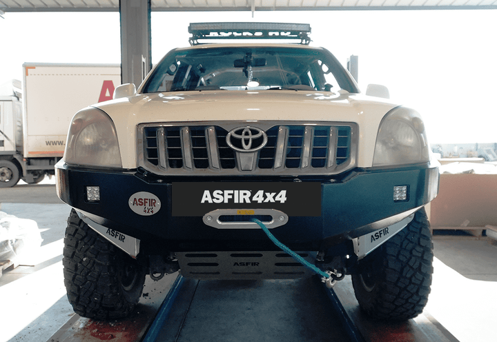 ASFIR 4x4 USA ATL Winch Bumper | with OEM Fender Flares for  Land Cruiser 120/125 - VX, GX470