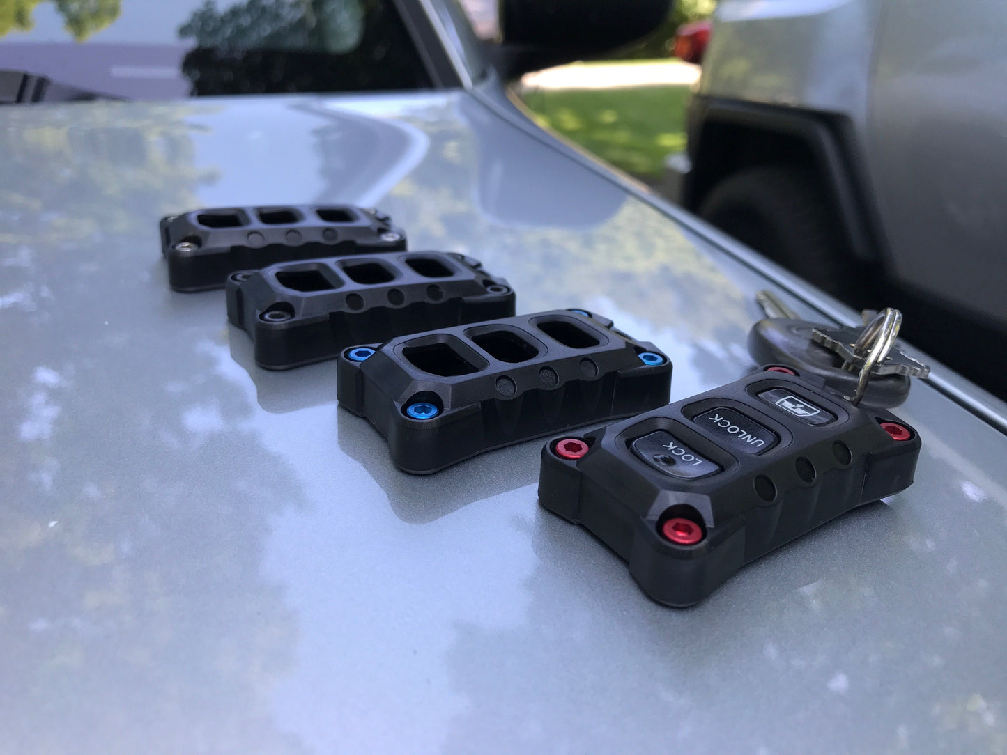 AJT DESIGN Injection Fob IF004 - RED for 4Runner (1996-2009)