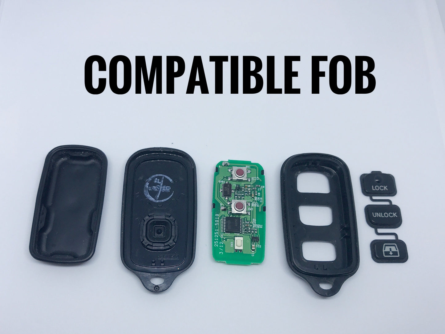 AJT DESIGN Injection Fob IF004 - BLUE for 4Runner (1996-2009)