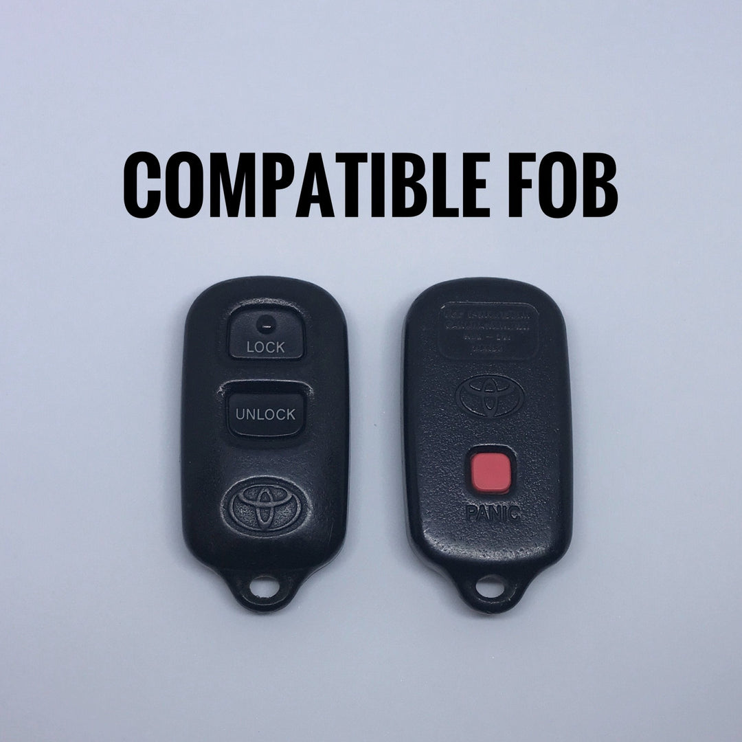 AJT Design Injection Fob IF005  - WHITE for FJ Cruiser (2007-2014) & Tundra (2000-2006)