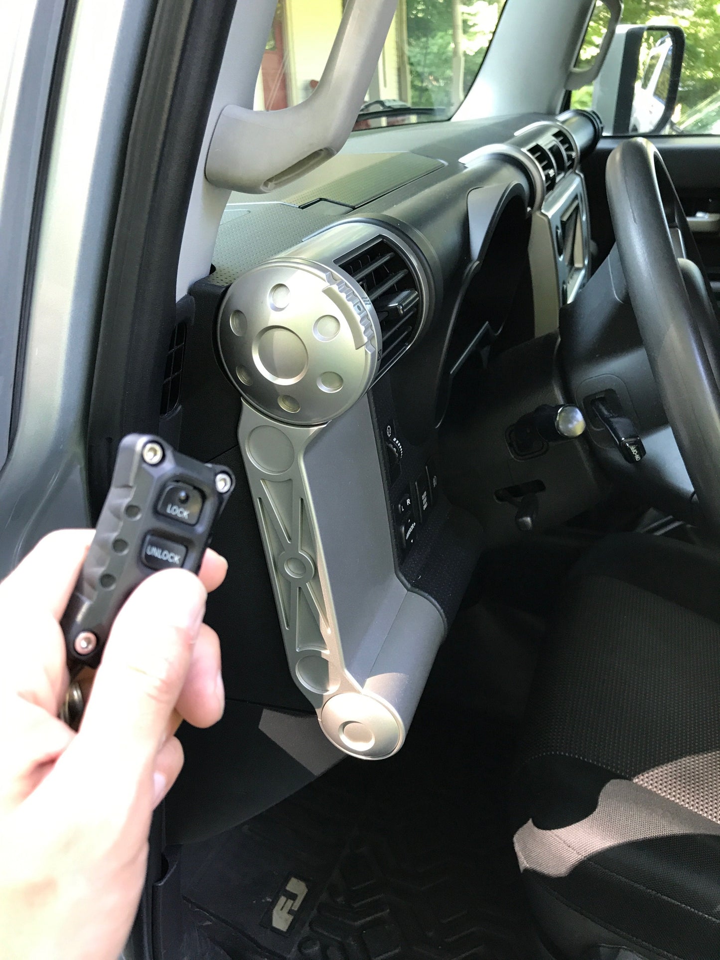 AJT DESIGN Injection Fob IF005  - BLACK for Tundra (200-2006) & FJ Cruiser (2007-2014)